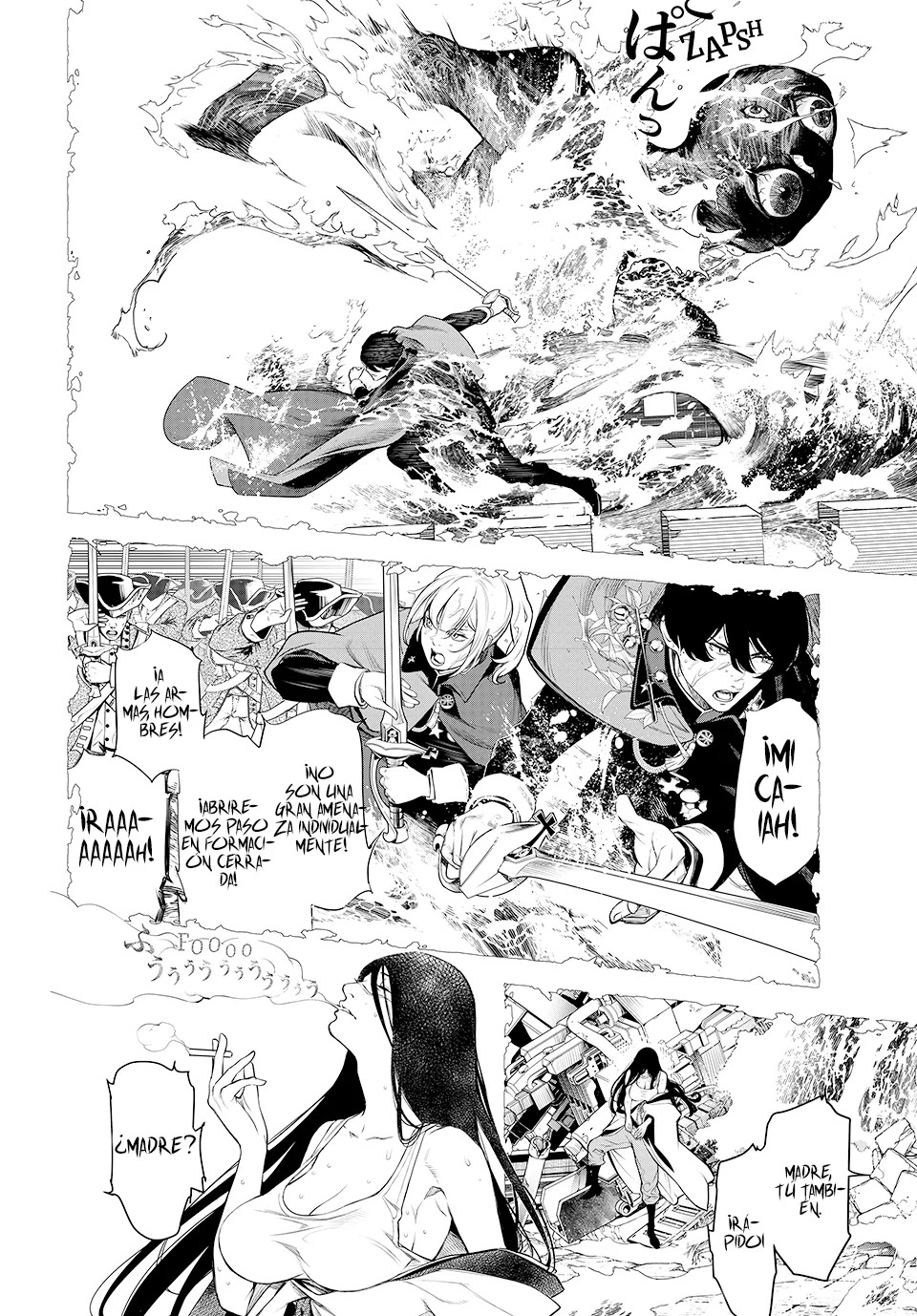 Kaijin Fugeki Capitulo 1: | Los comienzos siempre arden como un fuego enfurecido. página 46