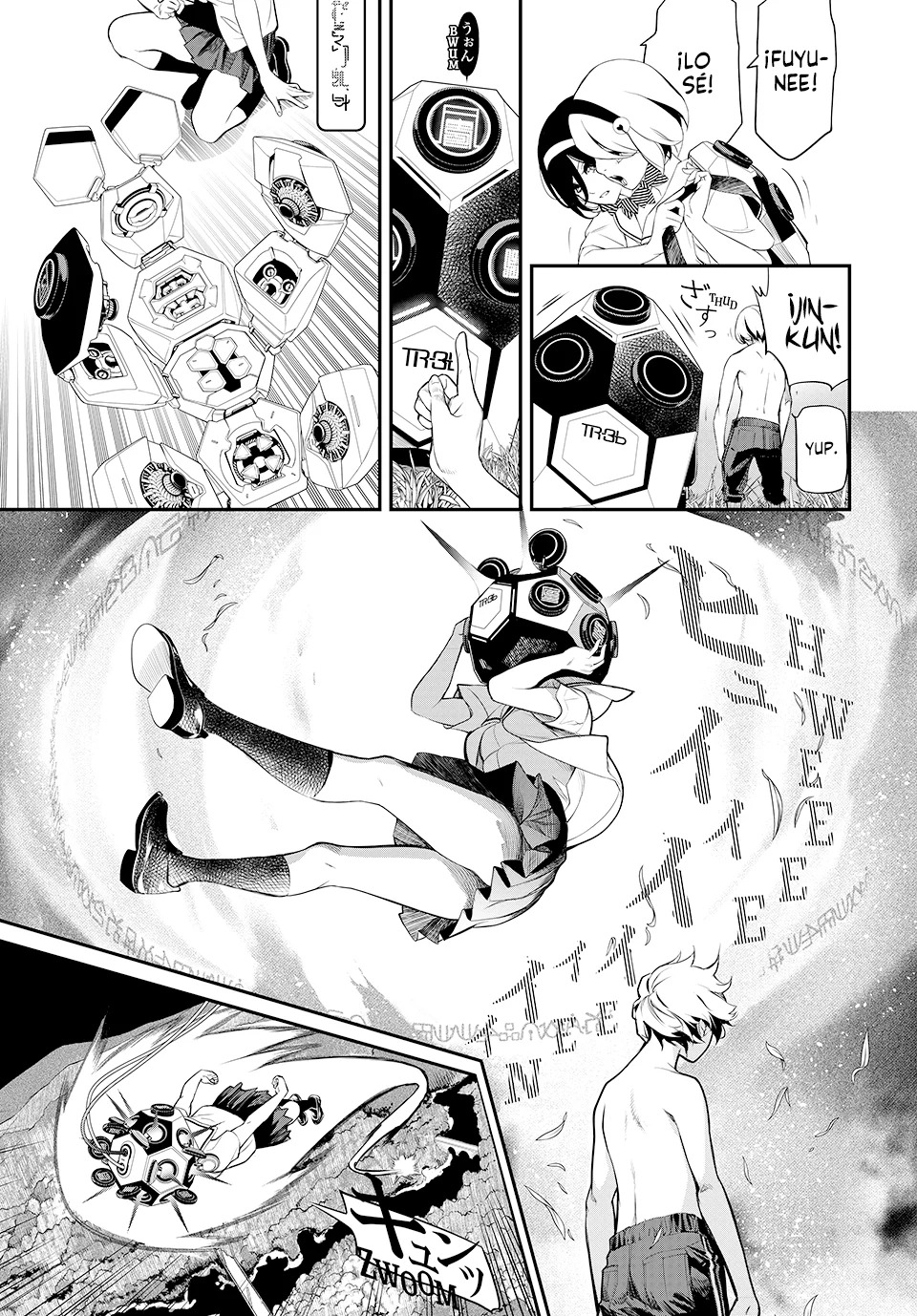 Kaijin Fugeki Capitulo 1: | Los comienzos siempre arden como un fuego enfurecido. página 56