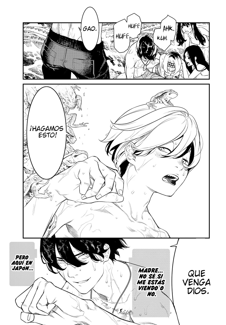 Kaijin Fugeki Capitulo 1: | Los comienzos siempre arden como un fuego enfurecido. página 62