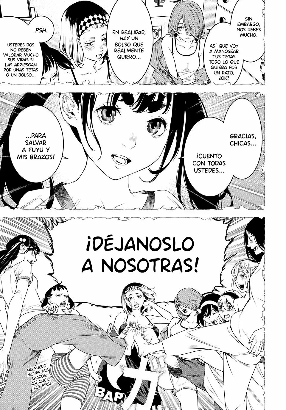Kaijin Fugeki Capitulo 10: ¿Quién dijo que dios no juega a los dados con el universo? página 11