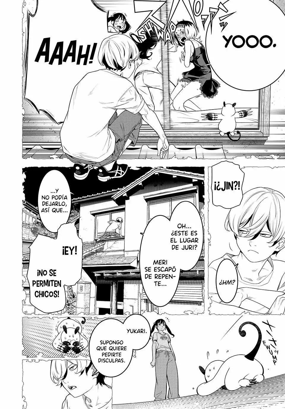 Kaijin Fugeki Capitulo 10: ¿Quién dijo que dios no juega a los dados con el universo? página 12