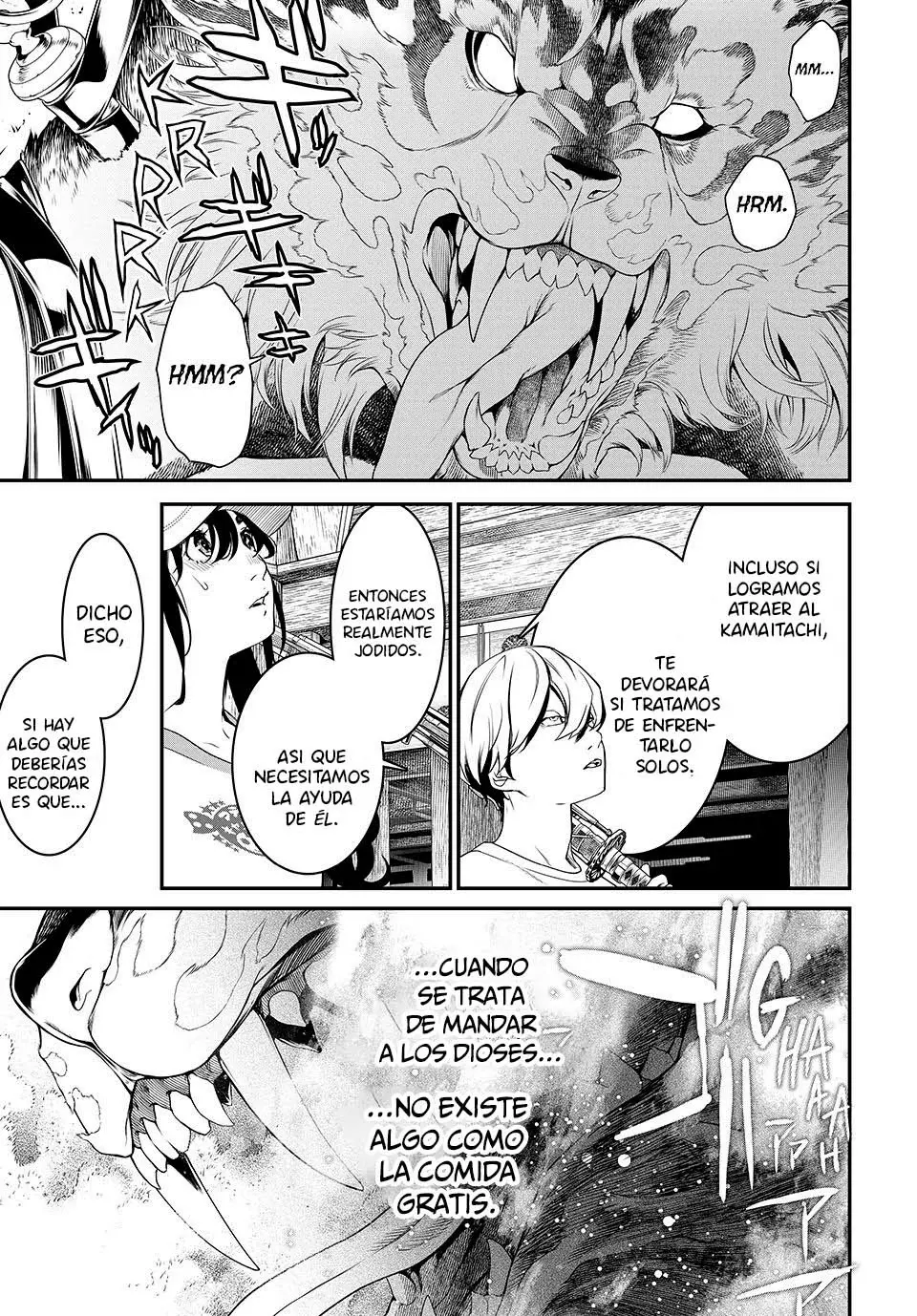 Kaijin Fugeki Capitulo 10: ¿Quién dijo que dios no juega a los dados con el universo? página 18
