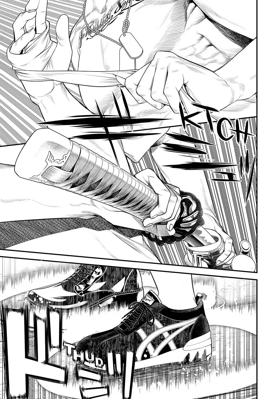 Kaijin Fugeki Capitulo 11: Dicen que debes sonreír en momentos de dolor y miseria. página 11