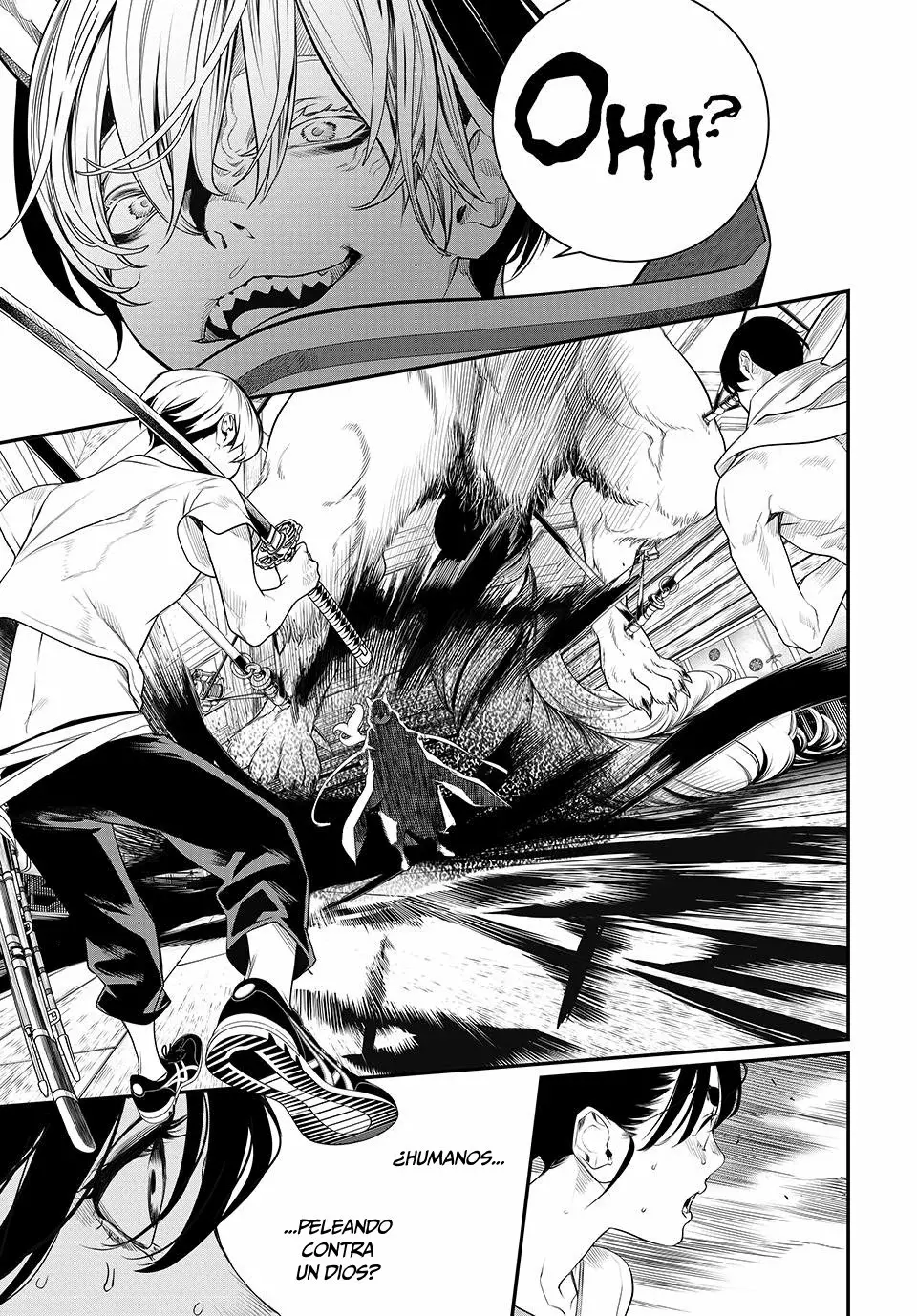 Kaijin Fugeki Capitulo 11: Dicen que debes sonreír en momentos de dolor y miseria. página 13