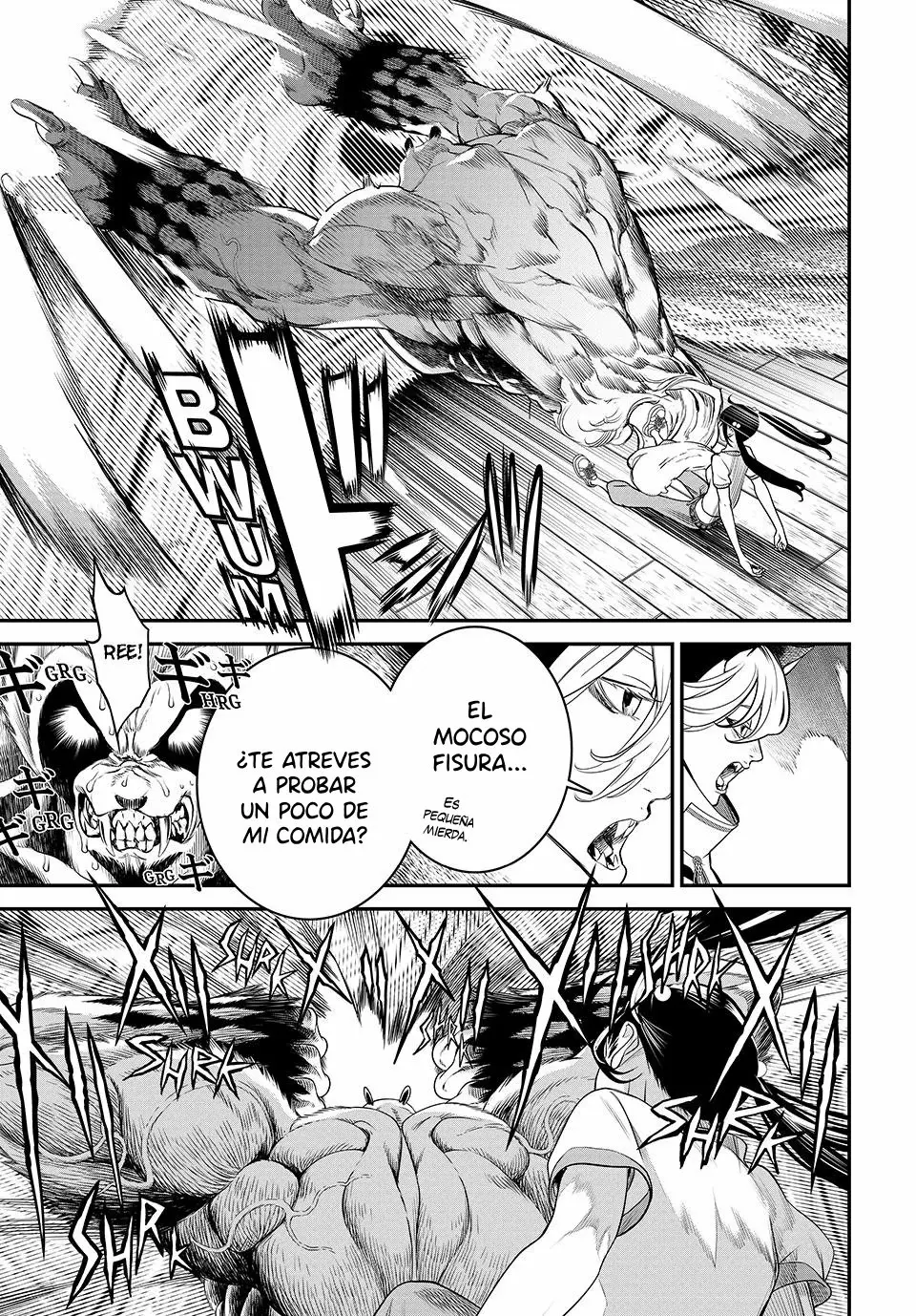 Kaijin Fugeki Capitulo 11: Dicen que debes sonreír en momentos de dolor y miseria. página 17