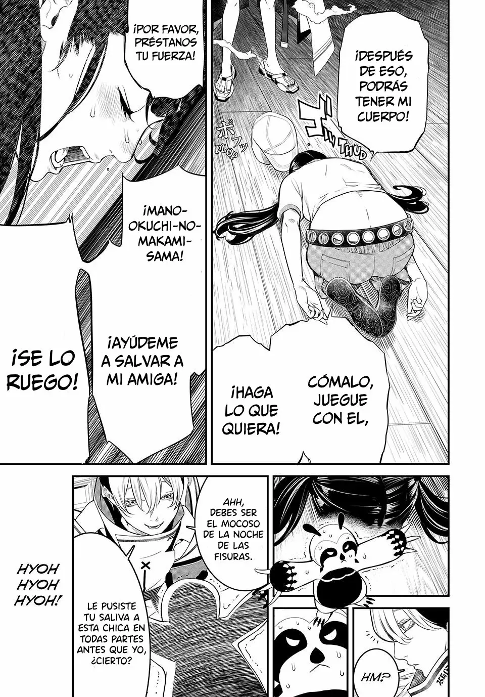 Kaijin Fugeki Capitulo 11: Dicen que debes sonreír en momentos de dolor y miseria. página 8