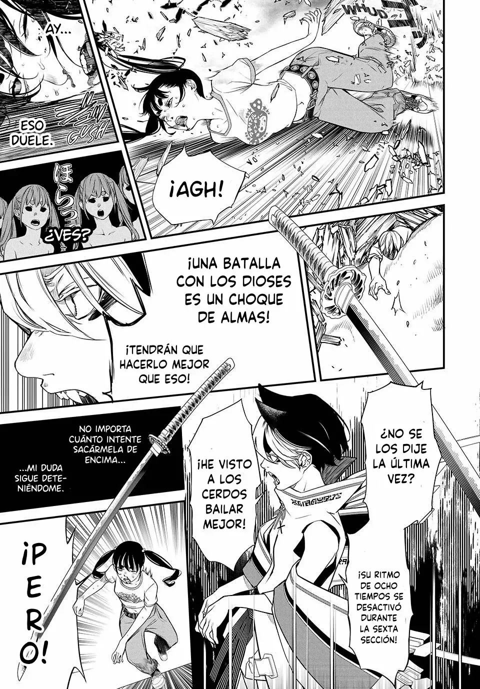 Kaijin Fugeki Capitulo 13: Me alegro de haberme fortalecido. página 10