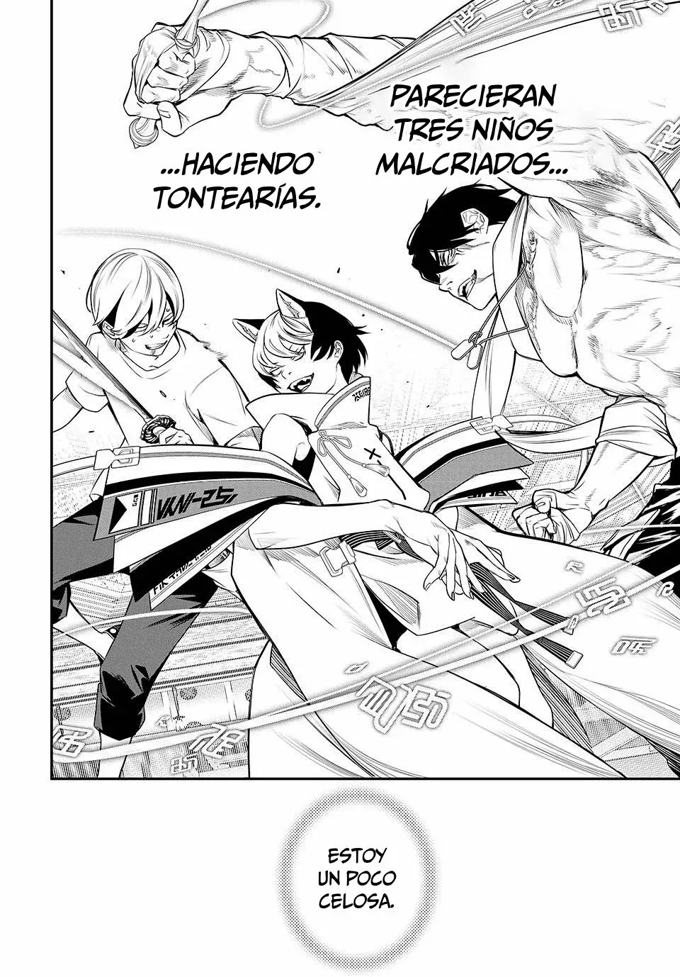 Kaijin Fugeki Capitulo 13: Me alegro de haberme fortalecido. página 15