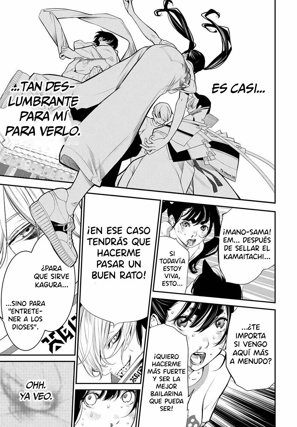 Kaijin Fugeki Capitulo 13: Me alegro de haberme fortalecido. página 16