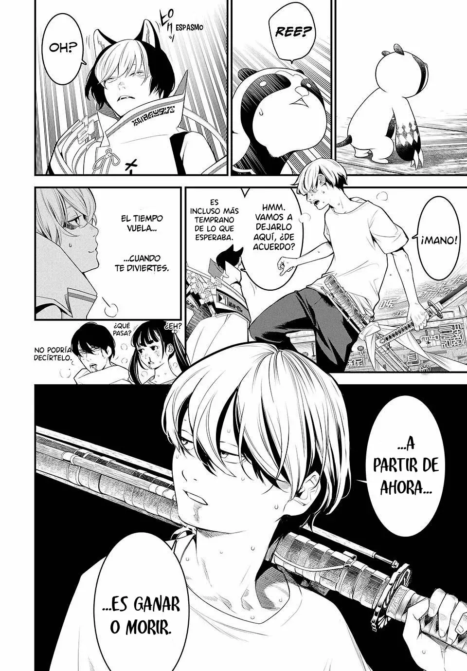 Kaijin Fugeki Capitulo 13: Me alegro de haberme fortalecido. página 19