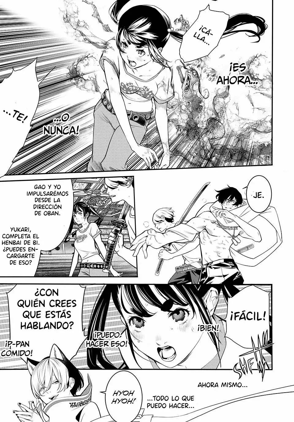 Kaijin Fugeki Capitulo 13: Me alegro de haberme fortalecido. página 6