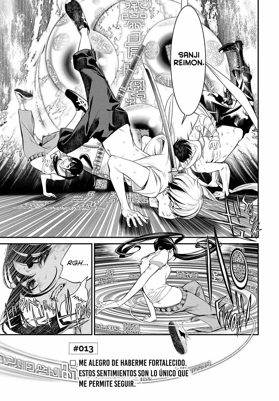 Kaijin Fugeki Capitulo 13: Me alegro de haberme fortalecido. página 8