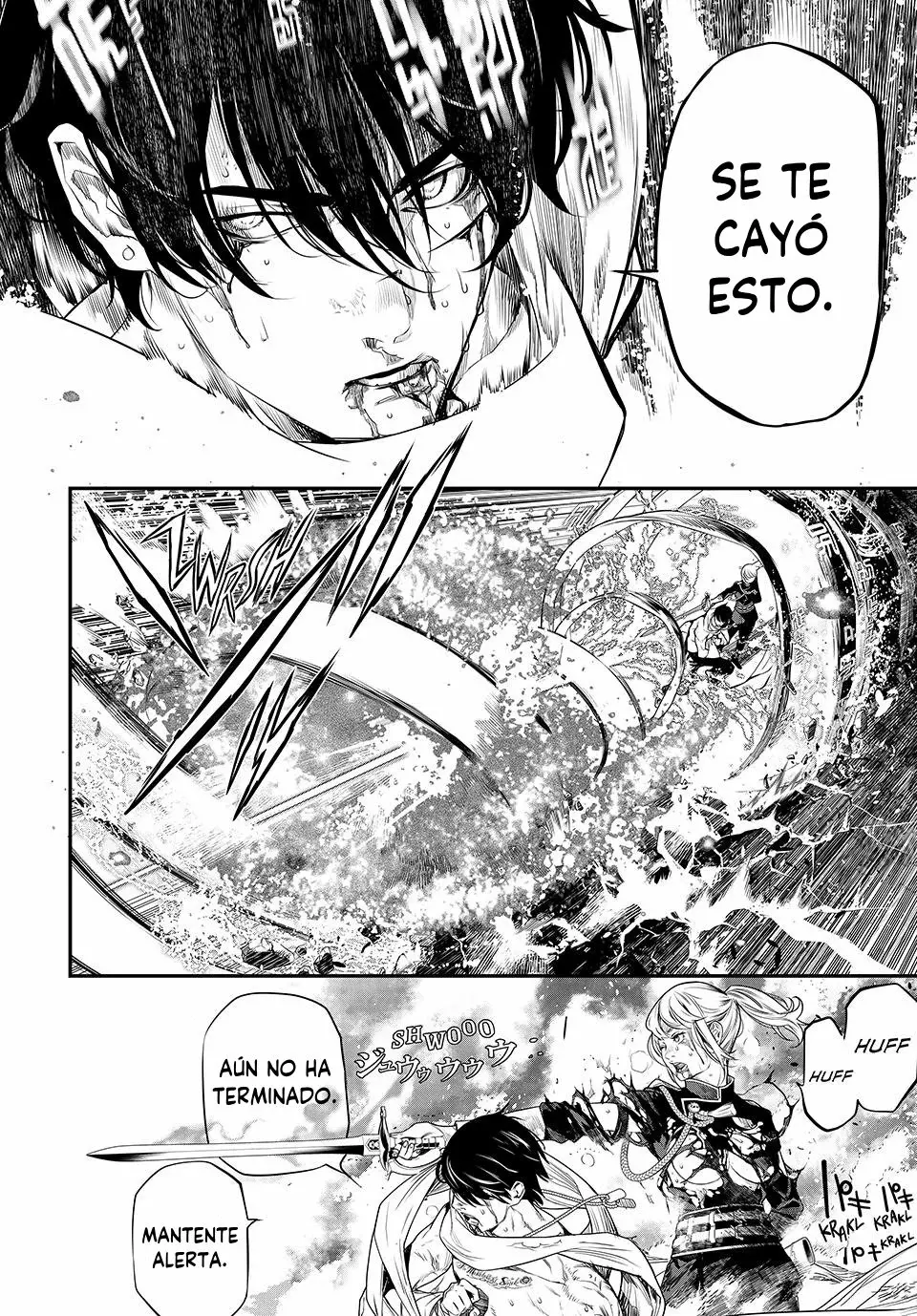 Kaijin Fugeki Capitulo 15: Me aferro a la vida, creyendo que algún día, volveré a tomar el sol. página 10