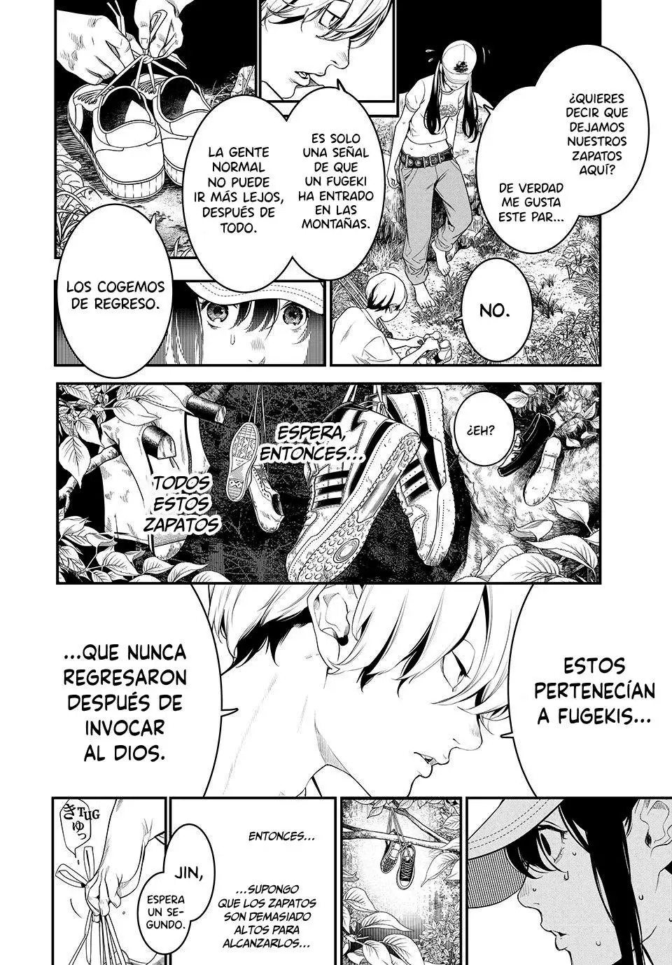 Kaijin Fugeki Capitulo 15: Me aferro a la vida, creyendo que algún día, volveré a tomar el sol. página 3