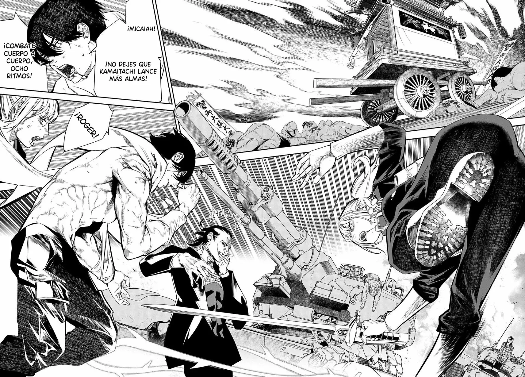 Kaijin Fugeki Capitulo 15: Me aferro a la vida, creyendo que algún día, volveré a tomar el sol. página 7
