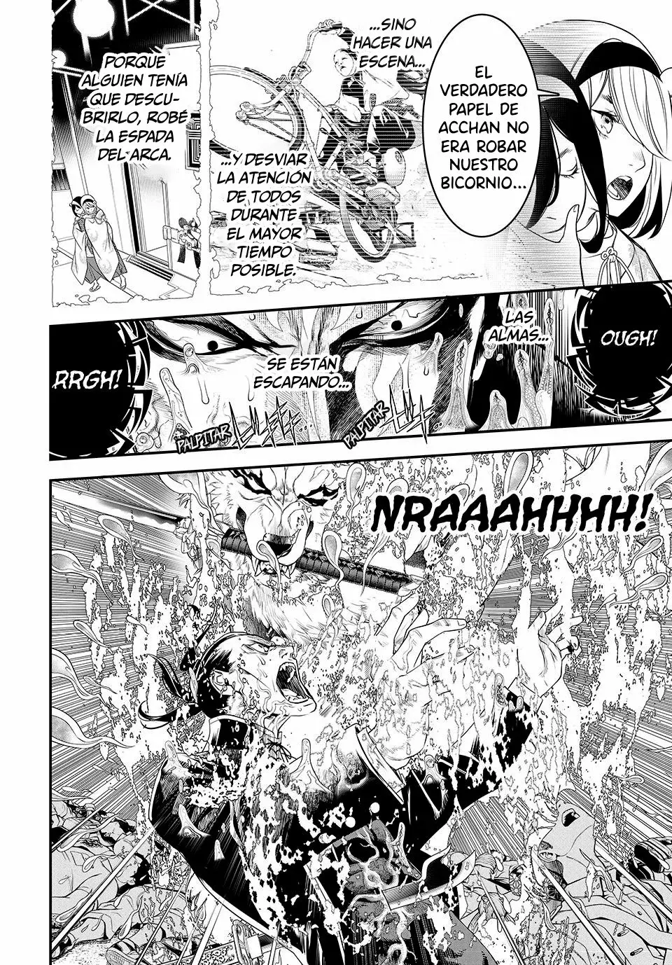 Kaijin Fugeki Capitulo 16: ¿Quién necesita cuentos de hadas para aprender lecciones de vida? página 19
