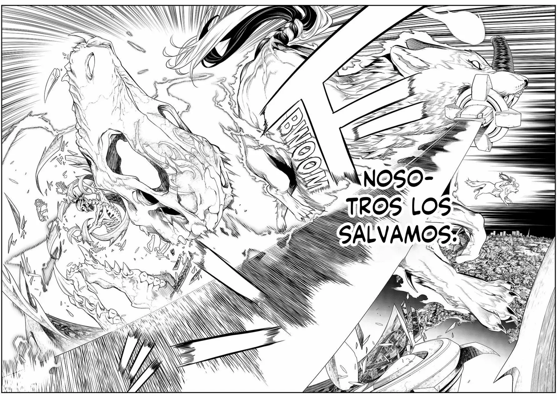 Kaijin Fugeki Capitulo 17: Sigue acumulándose más y más. página 18