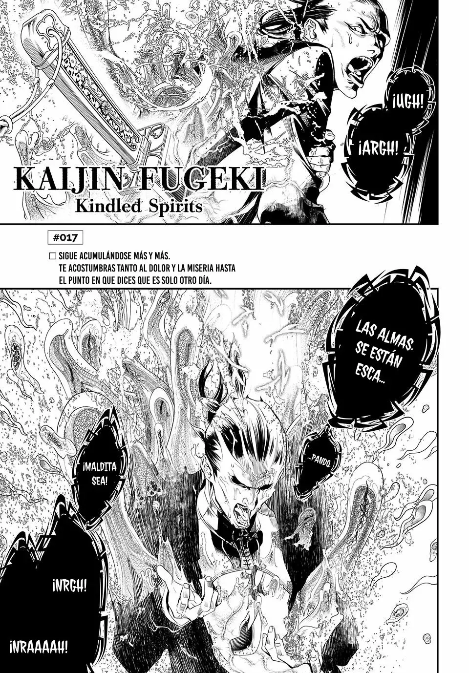 Kaijin Fugeki Capitulo 17: Sigue acumulándose más y más. página 2