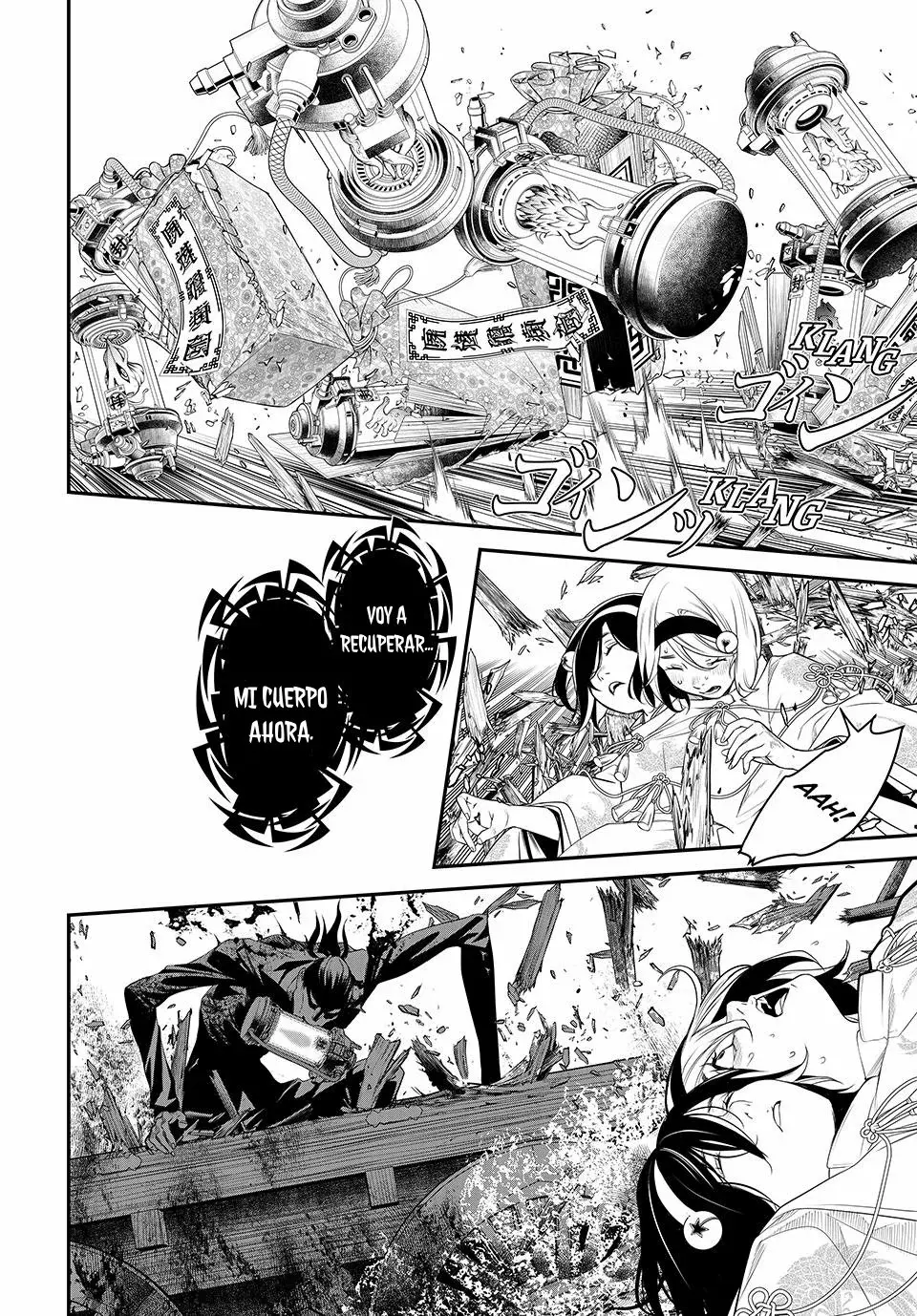 Kaijin Fugeki Capitulo 17: Sigue acumulándose más y más. página 5