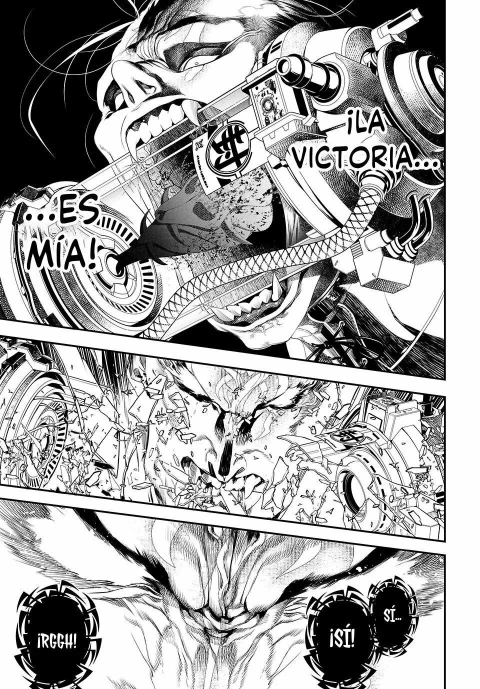 Kaijin Fugeki Capitulo 17: Sigue acumulándose más y más. página 6