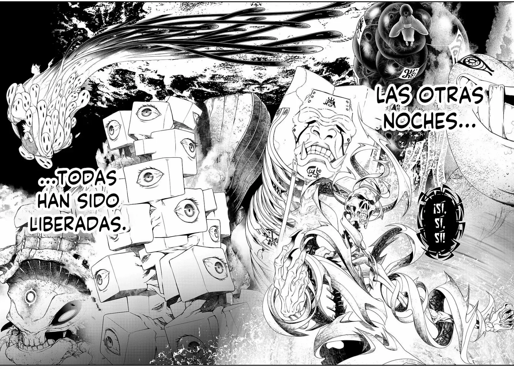 Kaijin Fugeki Capitulo 17: Sigue acumulándose más y más. página 7