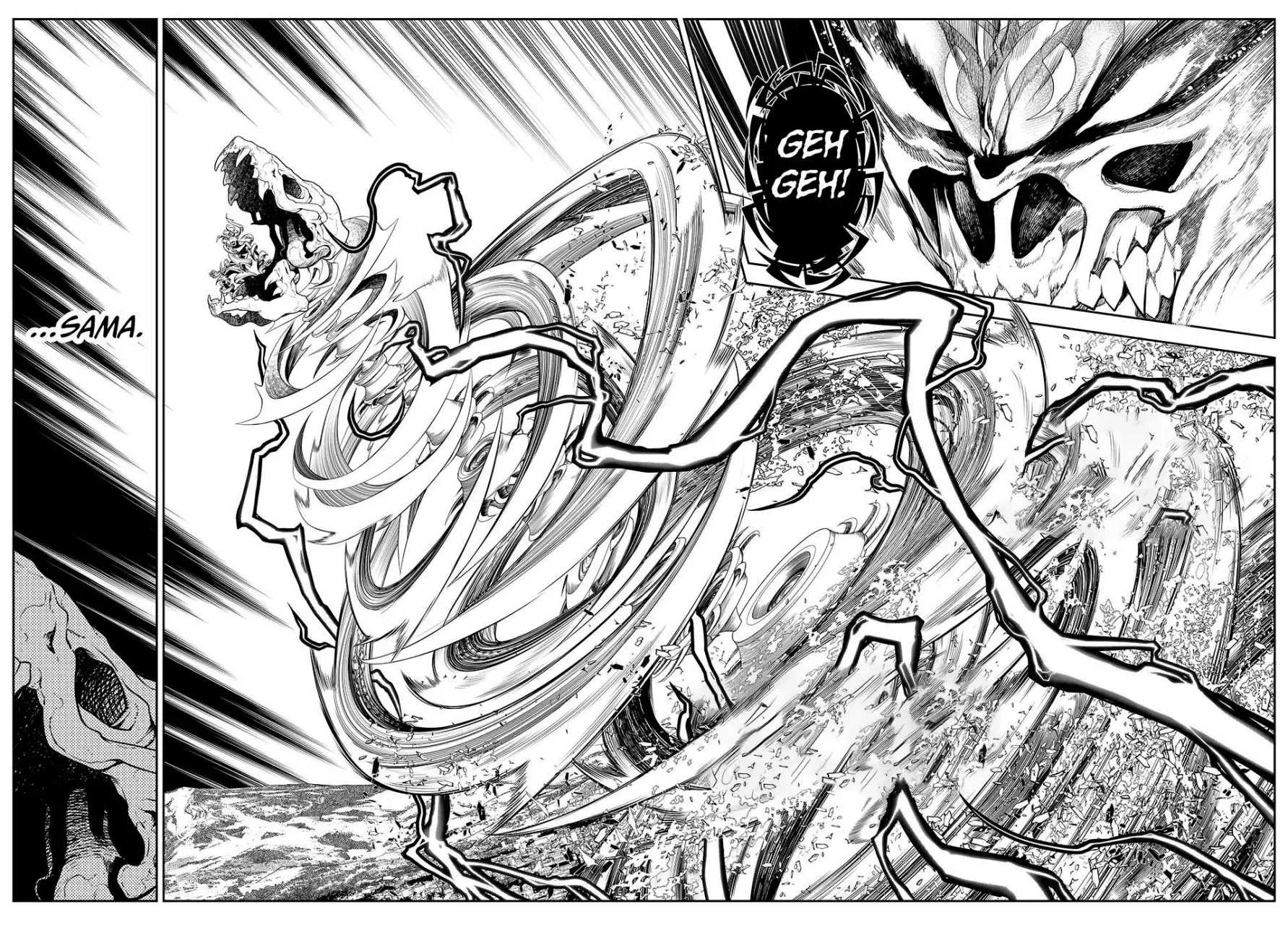 Kaijin Fugeki Capitulo 17: Sigue acumulándose más y más. página 8
