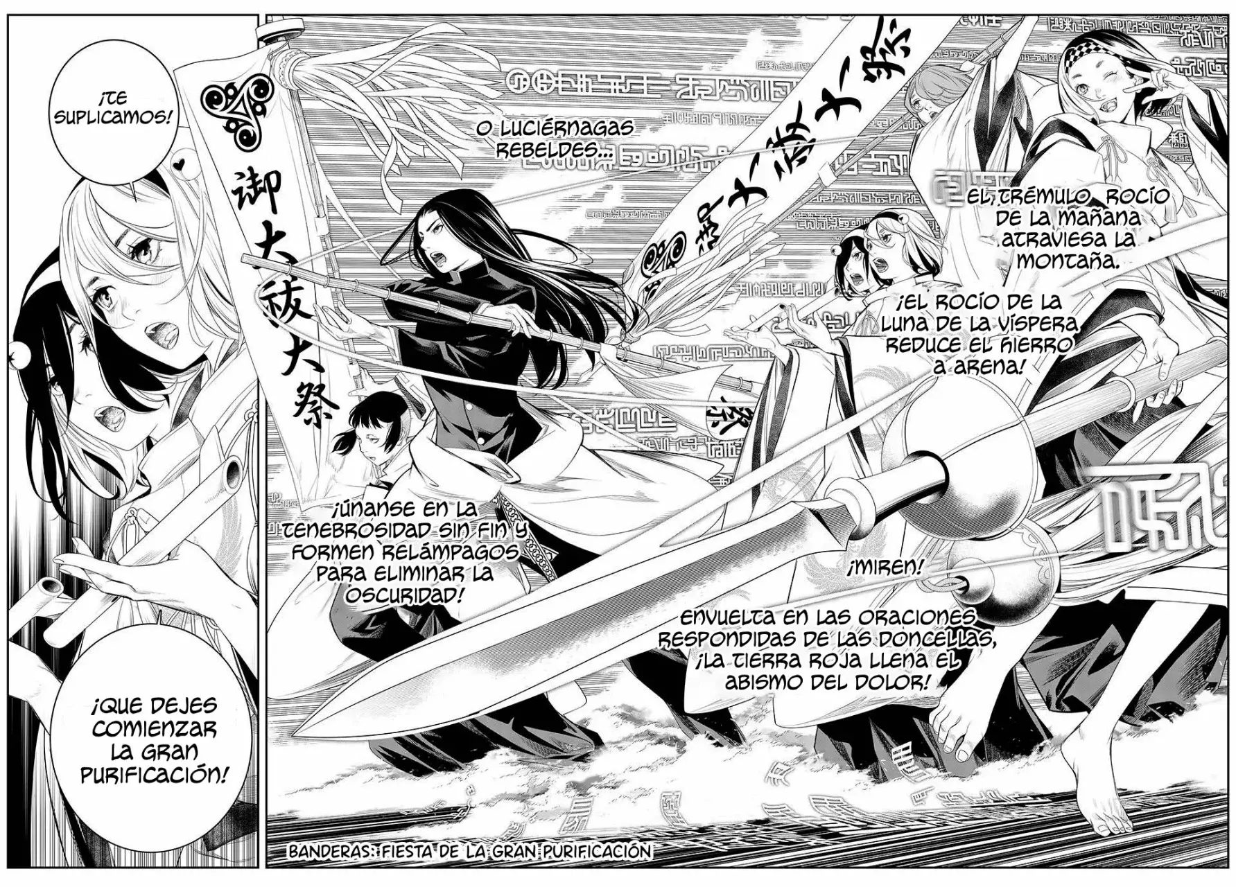 Kaijin Fugeki Capitulo 18: Míranos ahora, mucho más allá de las lágrimas que atravesaron tus sueños. página 11