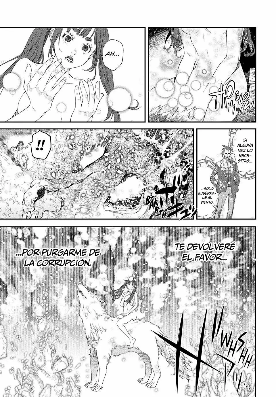 Kaijin Fugeki Capitulo 18: Míranos ahora, mucho más allá de las lágrimas que atravesaron tus sueños. página 13