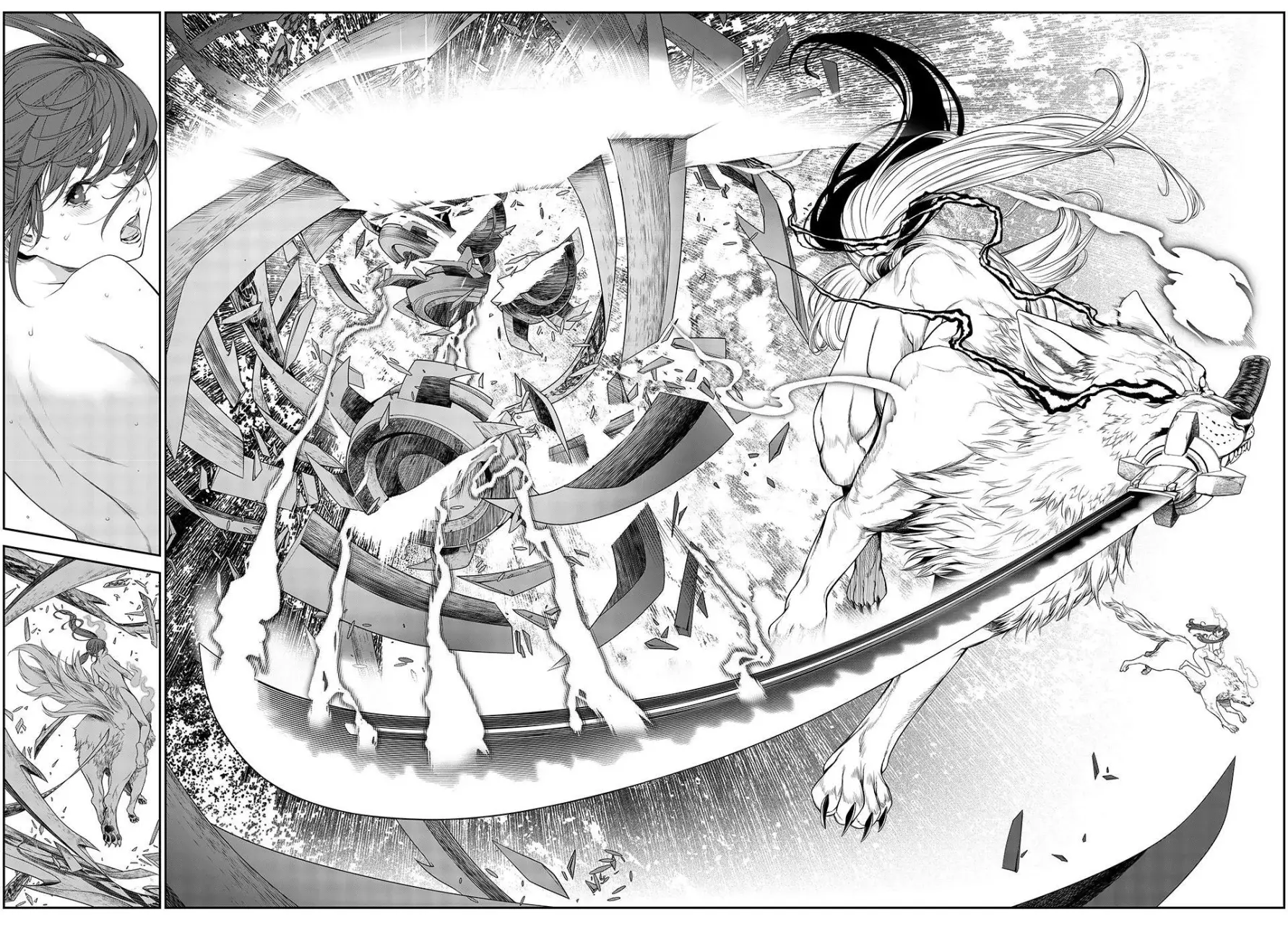Kaijin Fugeki Capitulo 18: Míranos ahora, mucho más allá de las lágrimas que atravesaron tus sueños. página 3