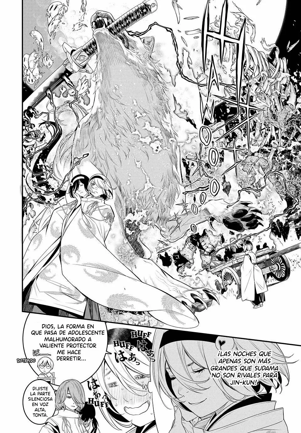 Kaijin Fugeki Capitulo 18: Míranos ahora, mucho más allá de las lágrimas que atravesaron tus sueños. página 7