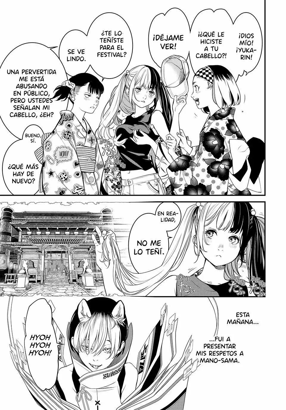 Kaijin Fugeki Capitulo 19: ¿Quién necesita un mundo azucarado de suerte y felicidad voluble? página 14