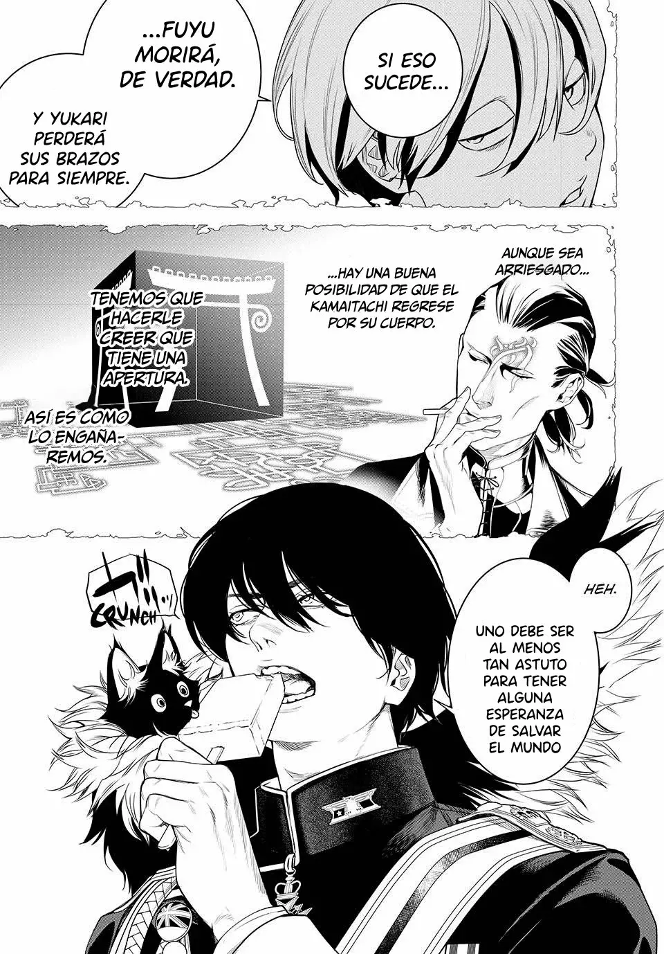 Kaijin Fugeki Capitulo 19: ¿Quién necesita un mundo azucarado de suerte y felicidad voluble? página 6