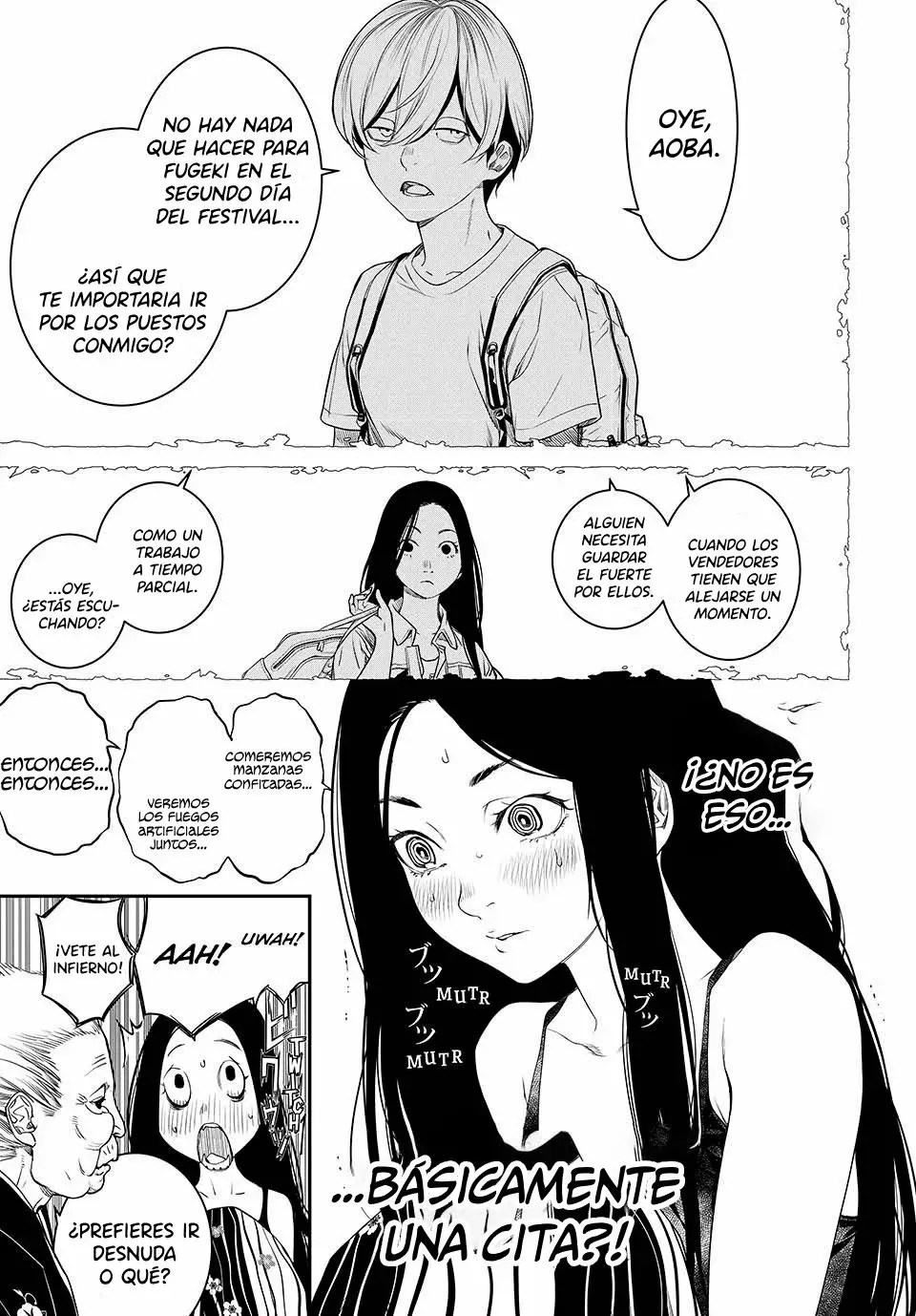 Kaijin Fugeki Capitulo 19: ¿Quién necesita un mundo azucarado de suerte y felicidad voluble? página 8