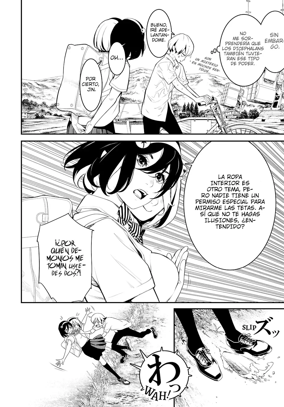 Kaijin Fugeki Capitulo 2: | Por eso odio a los dioses. página 12