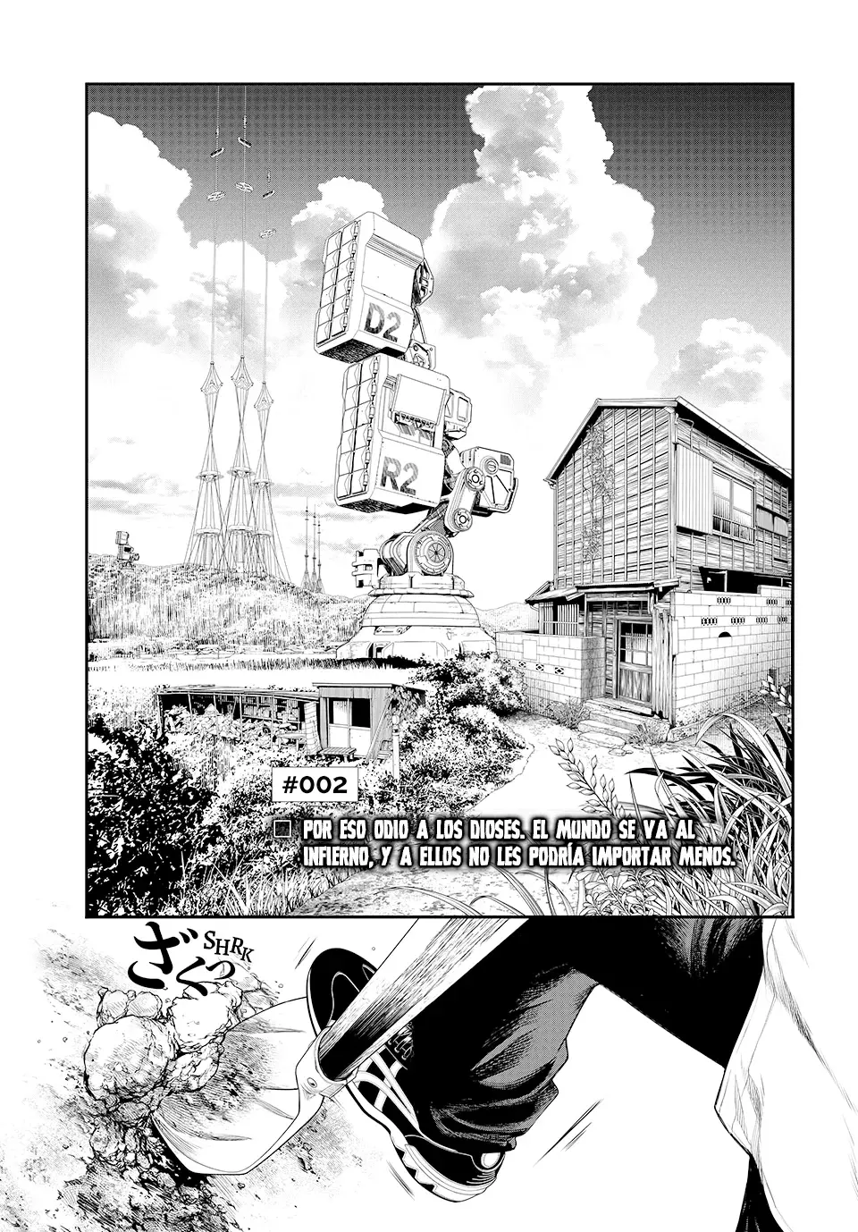 Kaijin Fugeki Capitulo 2: | Por eso odio a los dioses. página 2