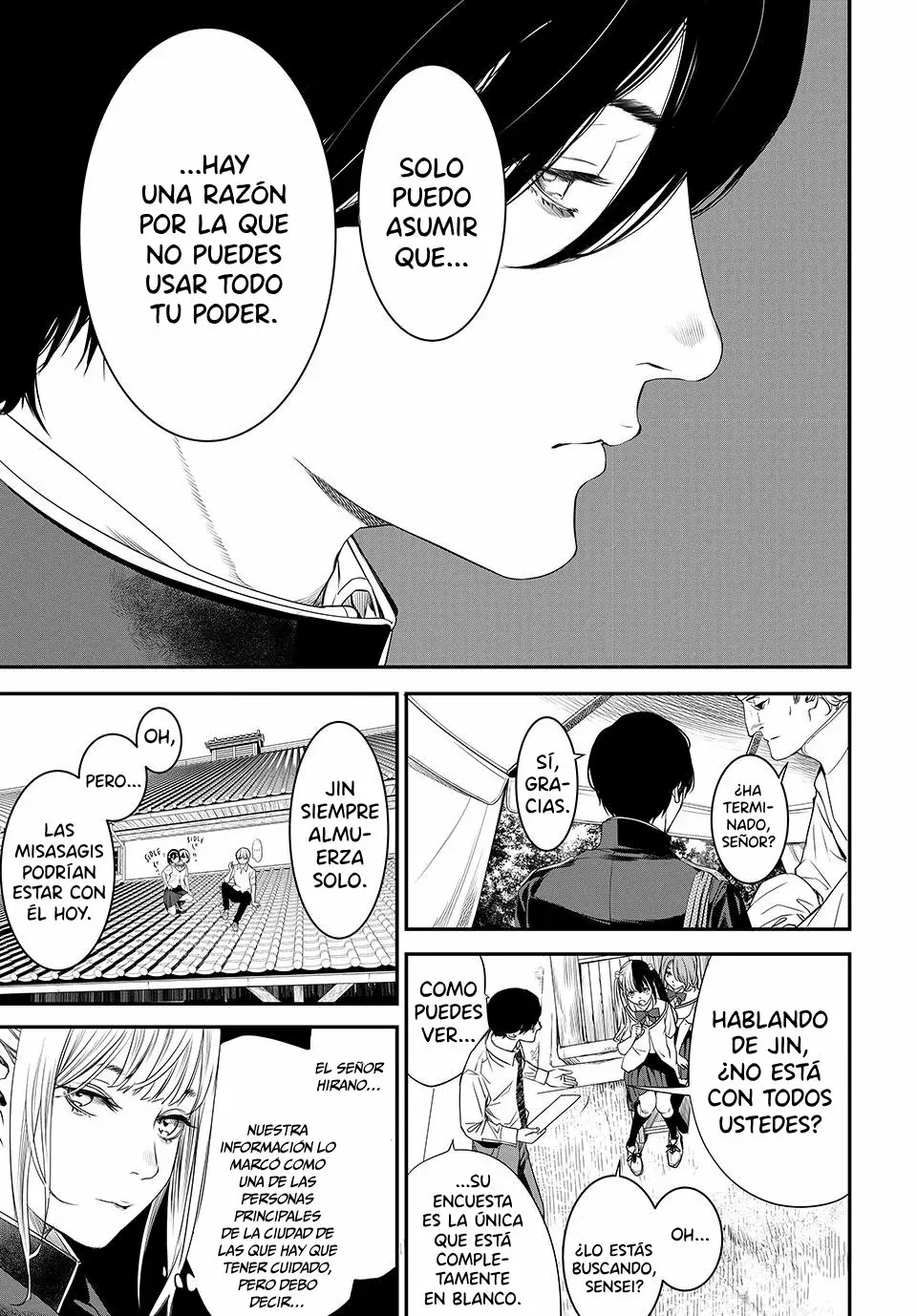 Kaijin Fugeki Capitulo 20: No importa cuánto mire, no puedo ver el futuro. página 13