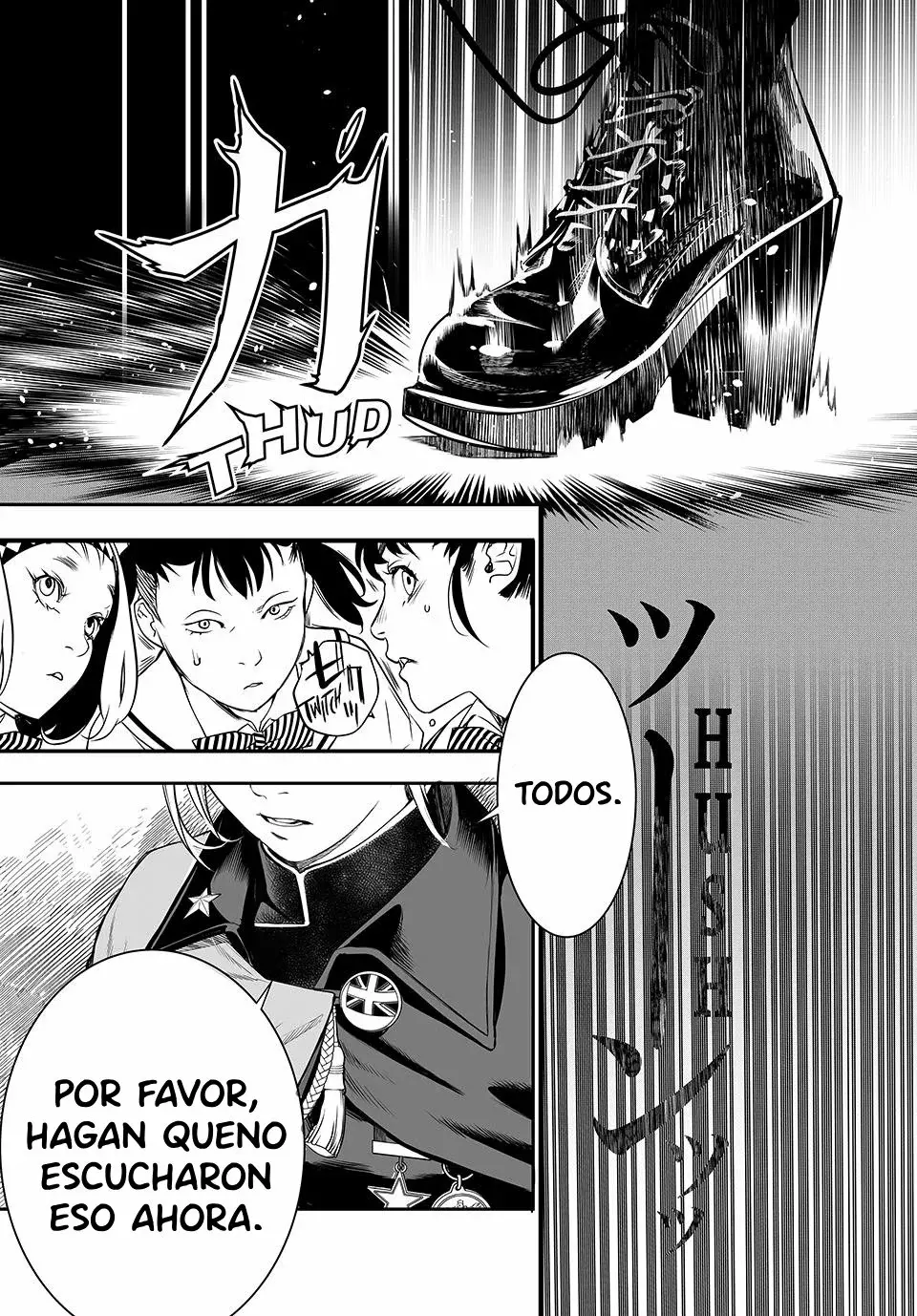Kaijin Fugeki Capitulo 20: No importa cuánto mire, no puedo ver el futuro. página 17