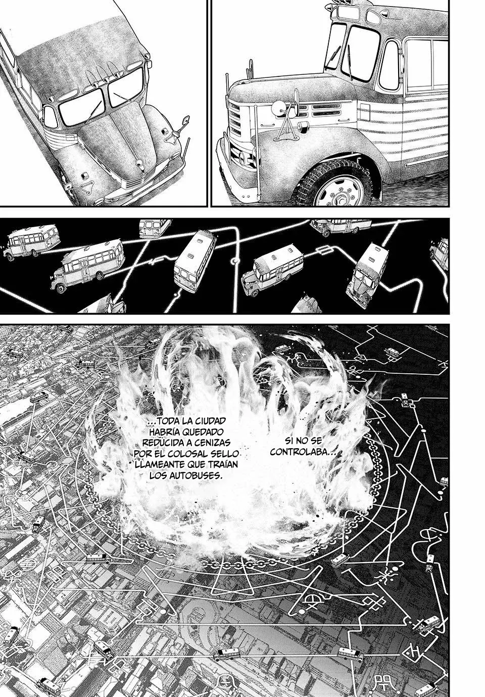 Kaijin Fugeki Capitulo 21: Mi mundo siempre está en llamas. página 14