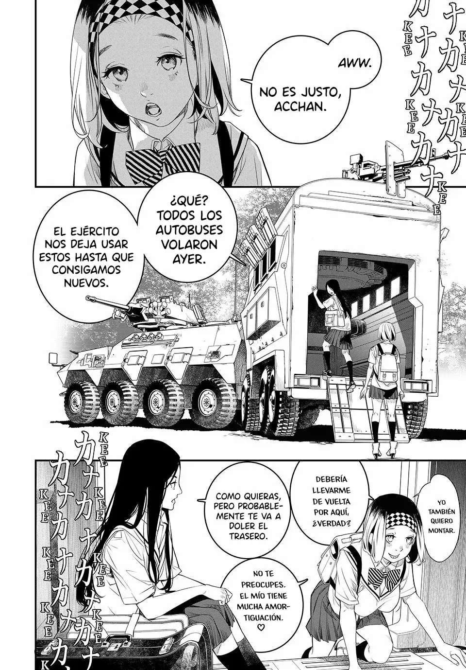 Kaijin Fugeki Capitulo 21: Mi mundo siempre está en llamas. página 17