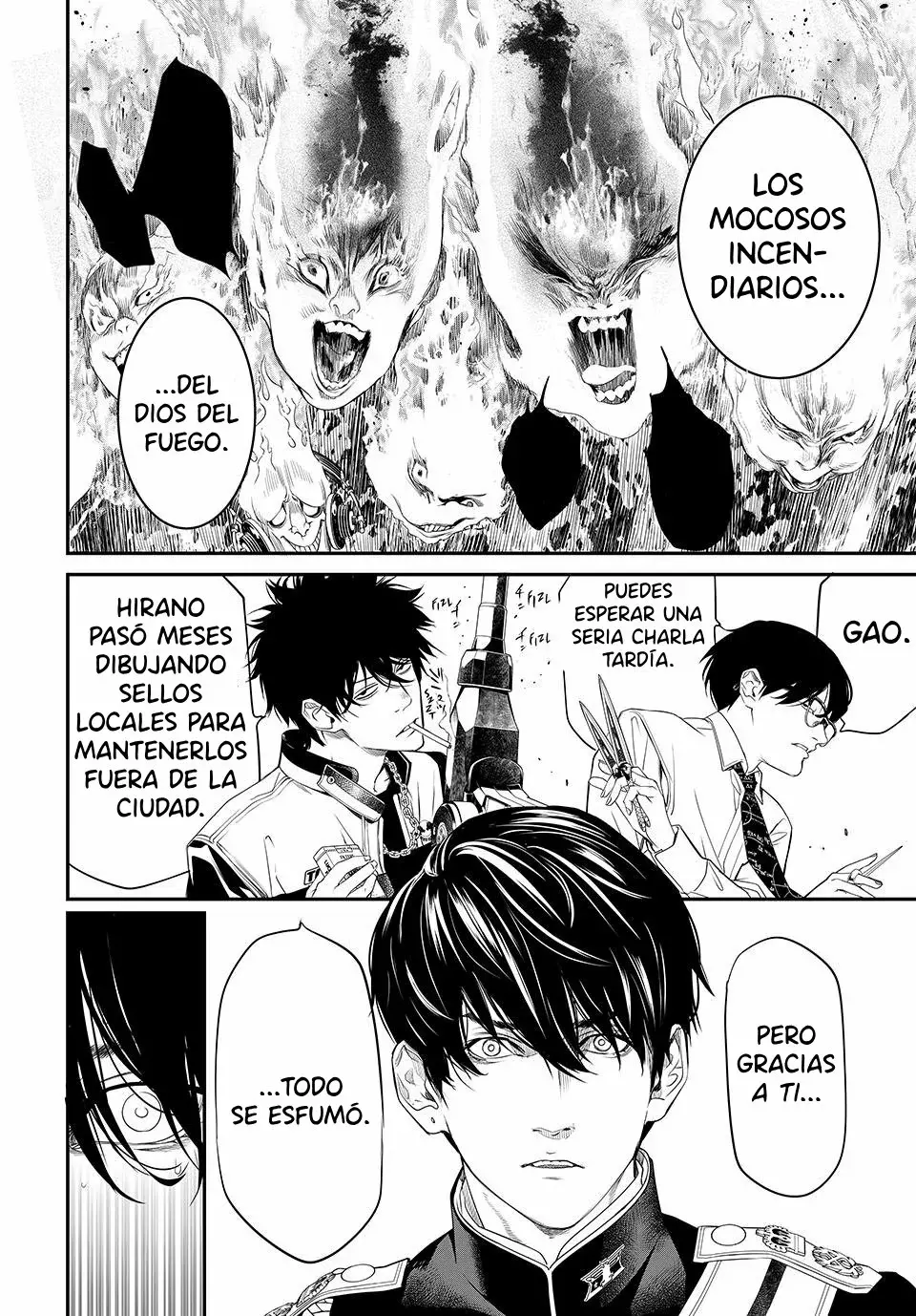 Kaijin Fugeki Capitulo 22: Dicen que no hay humo sin fuego. página 20