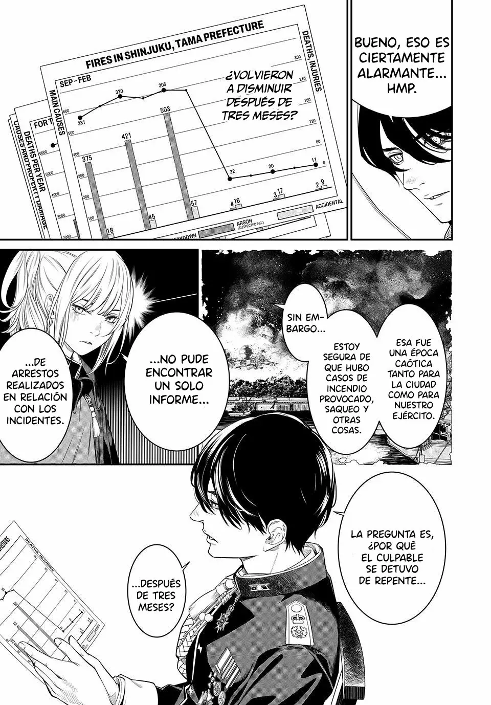 Kaijin Fugeki Capitulo 22: Dicen que no hay humo sin fuego. página 4