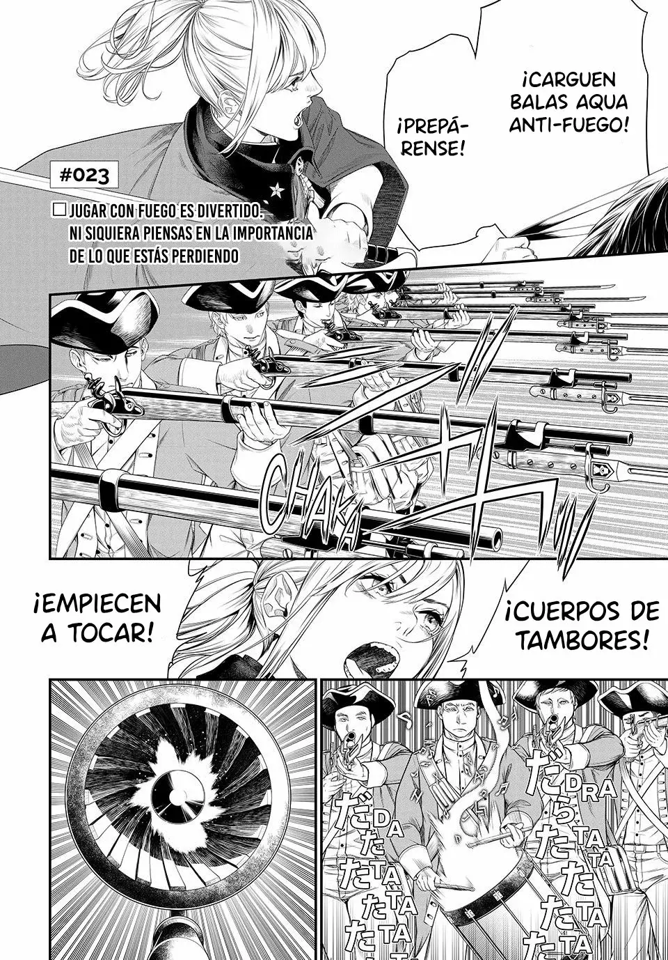 Kaijin Fugeki Capitulo 23: Jugar con fuego es divertido. página 4
