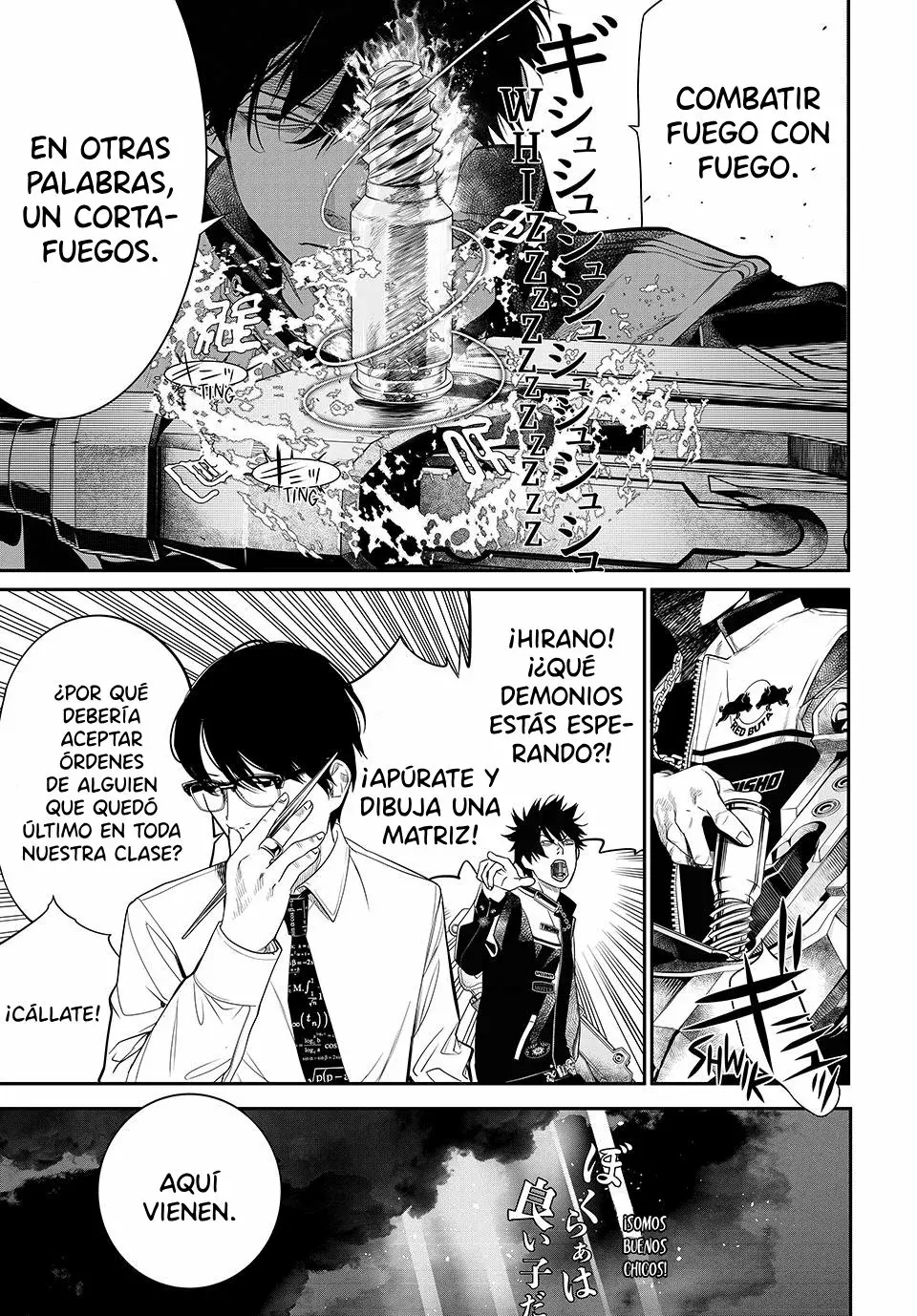 Kaijin Fugeki Capitulo 23: Jugar con fuego es divertido. página 9