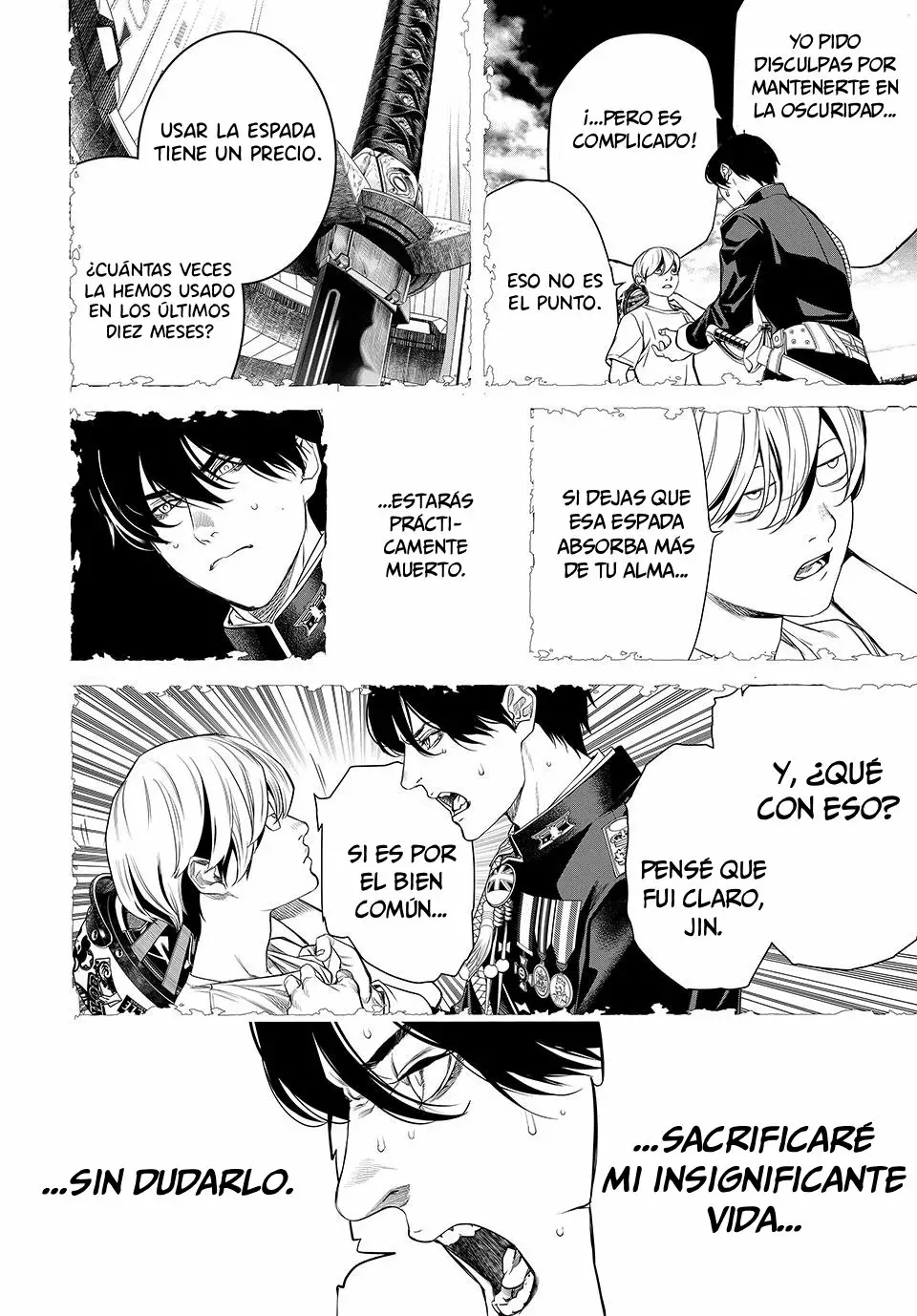 Kaijin Fugeki Capitulo 24: Yo era más fuerte cuando no podía ver nada. página 10