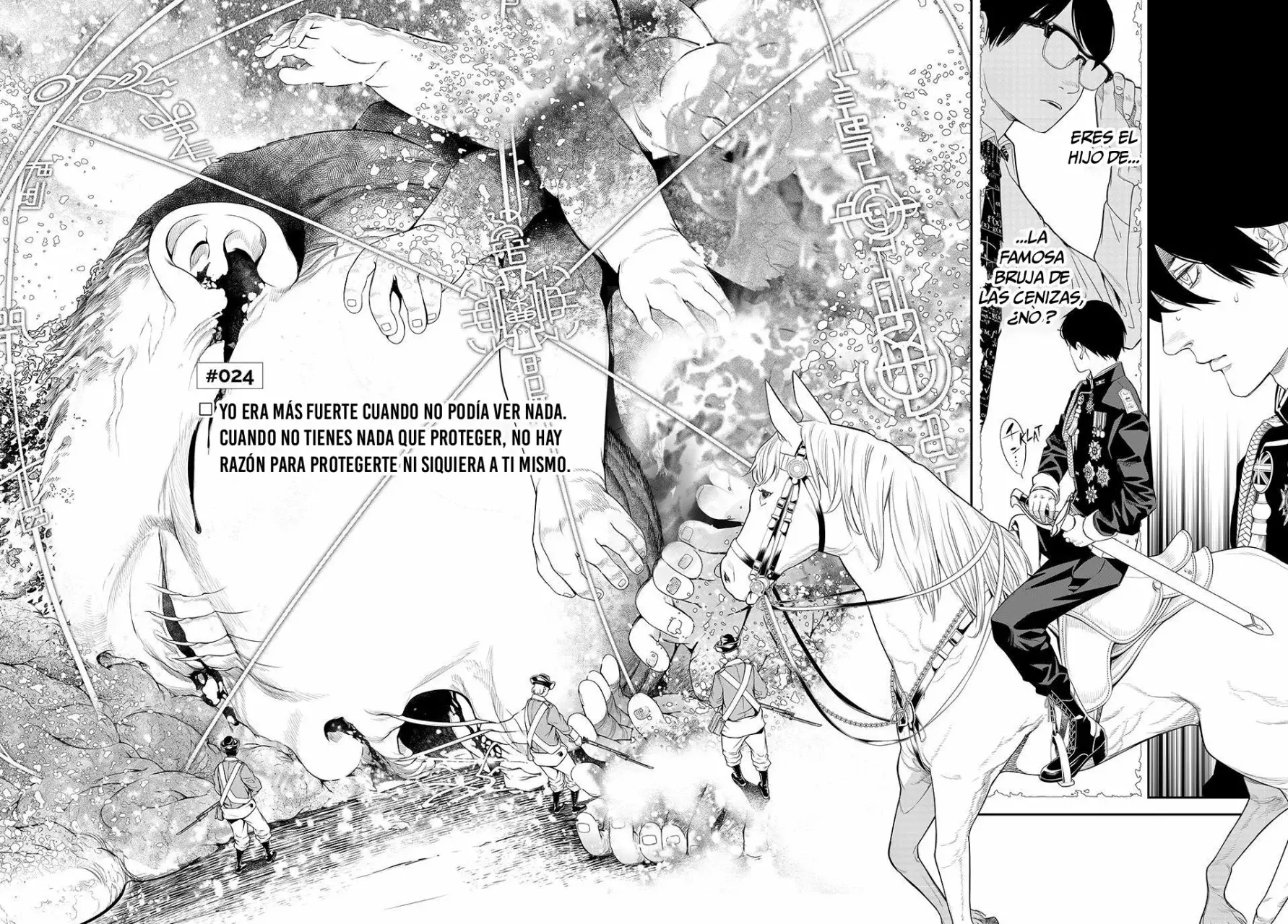 Kaijin Fugeki Capitulo 24: Yo era más fuerte cuando no podía ver nada. página 3