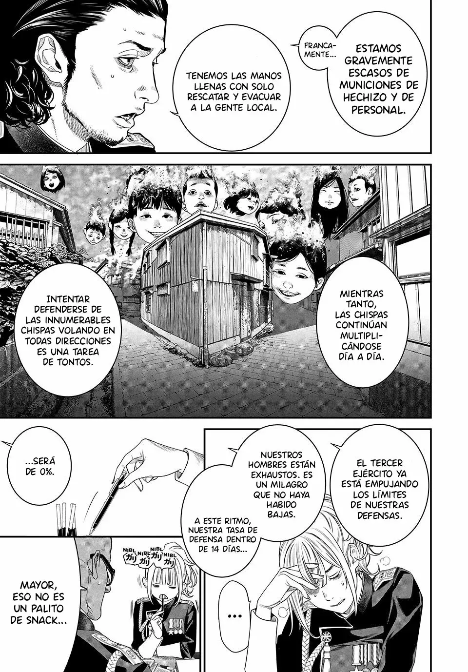Kaijin Fugeki Capitulo 24: Yo era más fuerte cuando no podía ver nada. página 5