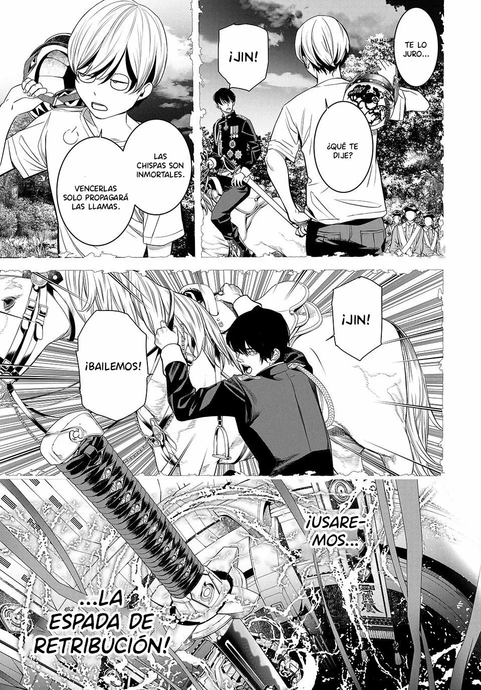 Kaijin Fugeki Capitulo 24: Yo era más fuerte cuando no podía ver nada. página 7