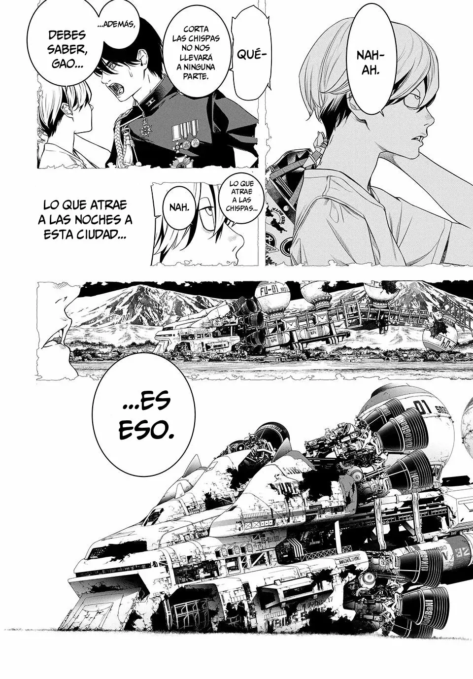 Kaijin Fugeki Capitulo 24: Yo era más fuerte cuando no podía ver nada. página 8