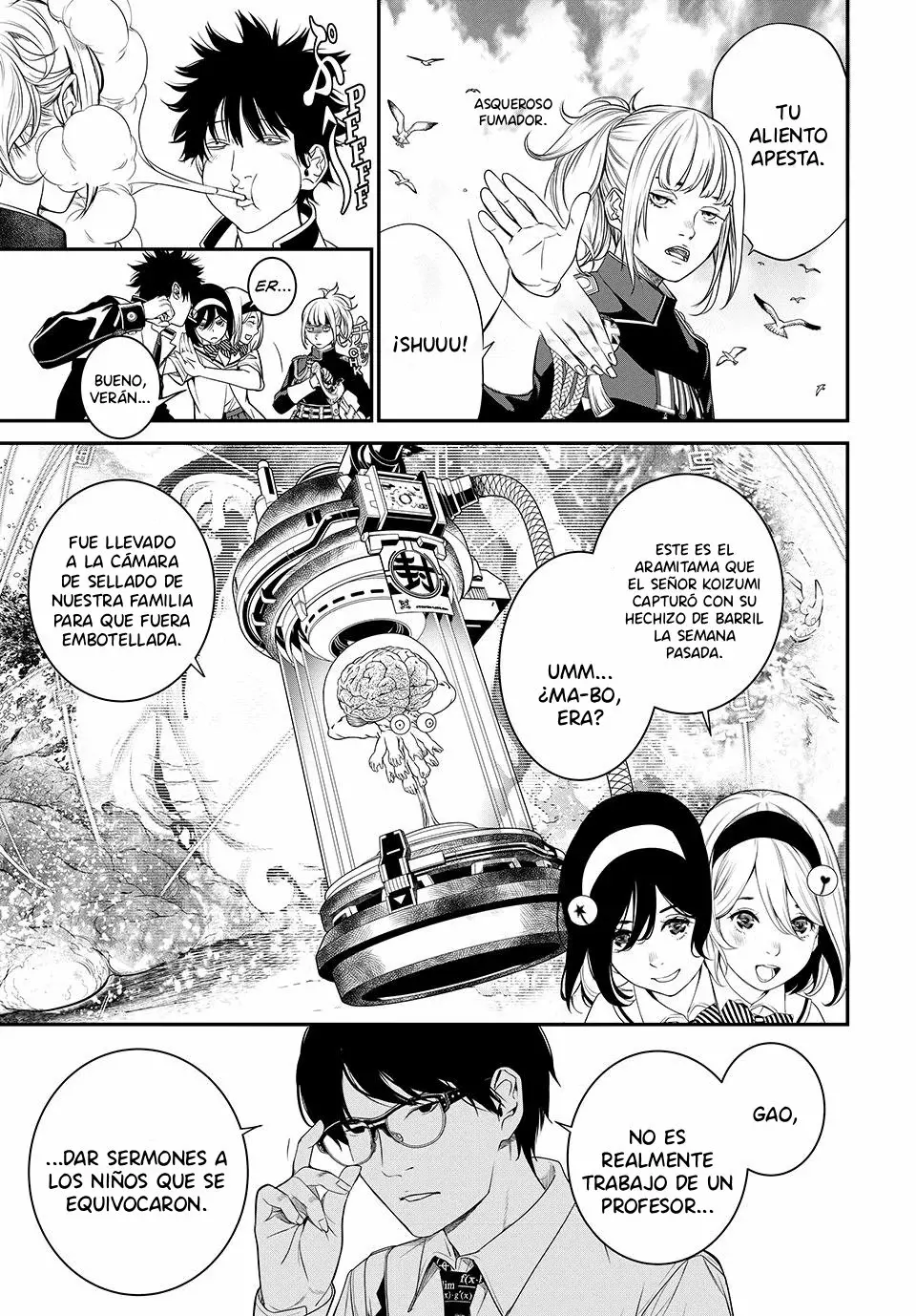 Kaijin Fugeki Capitulo 25: Cuando alguien tropieza con una piedra o choca con una pared. página 10