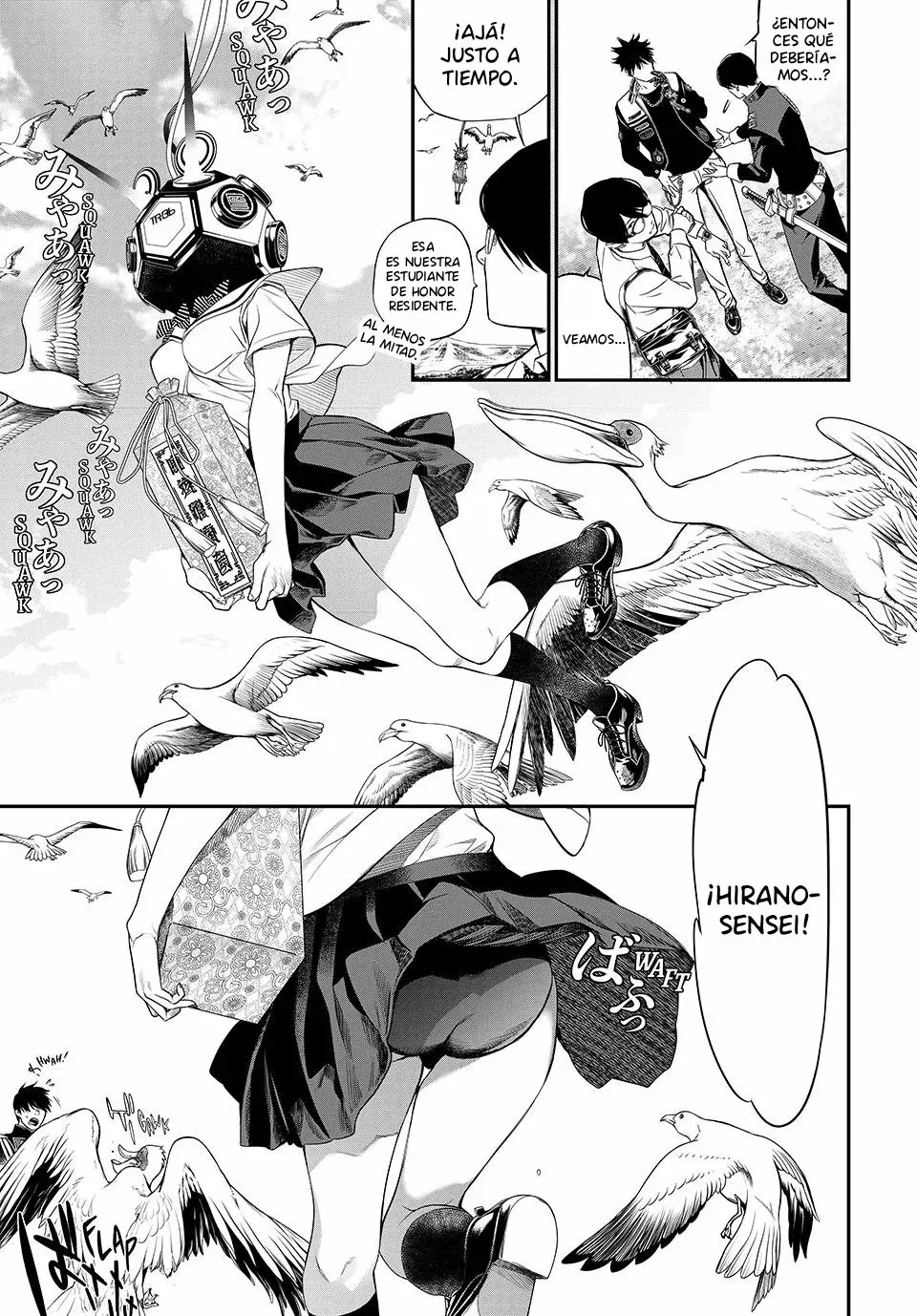 Kaijin Fugeki Capitulo 25: Cuando alguien tropieza con una piedra o choca con una pared. página 8